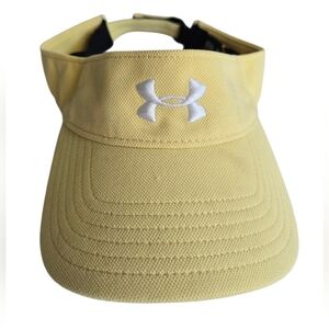 Under Armour Men's Yellow and Black Sports Visor.
